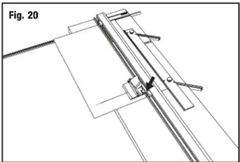 Logan Artist Elite 450-1 - EXAMPLE: Cutting a mat with a 2" border. - 4