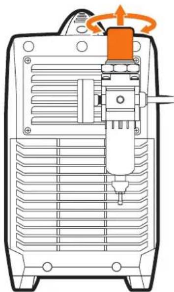 UNIMIG RAZOR CUT 40 Air - SETUP FOR EXTERNAL AIR PLASMA CUTTING - 7