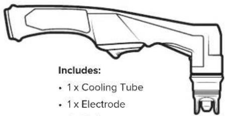 Includes: • 1 x Cooling Tube • 1 x Electrode