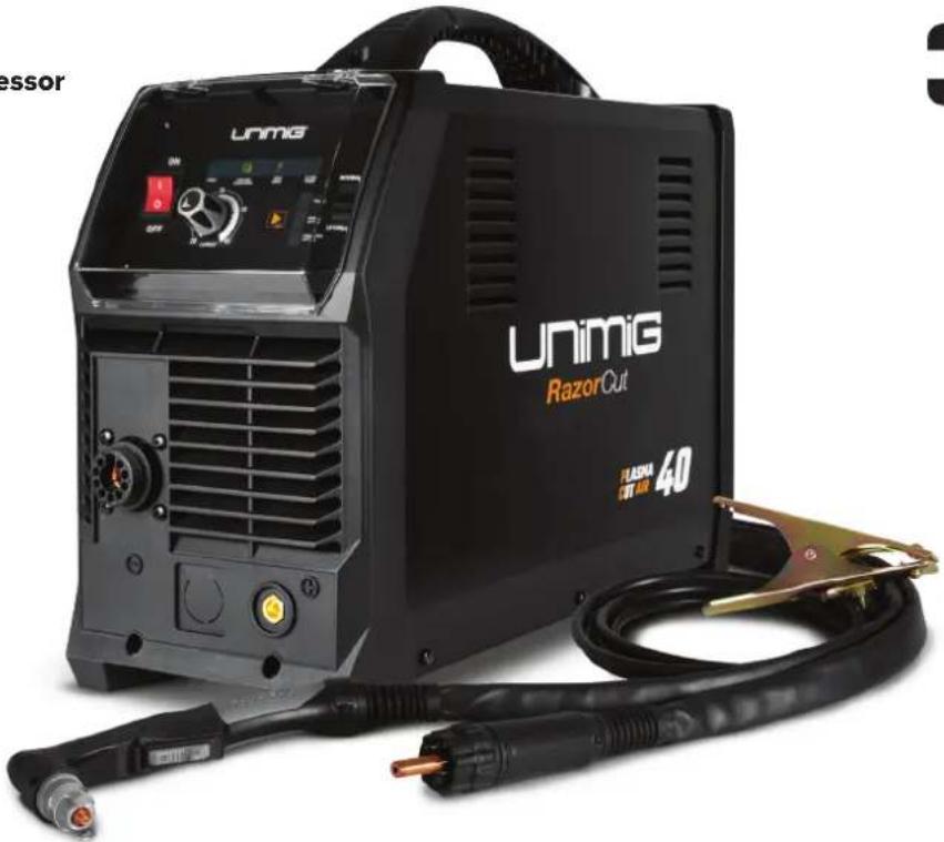 UNIMIG RAZOR CUT 40 Air - Key Features: - 1