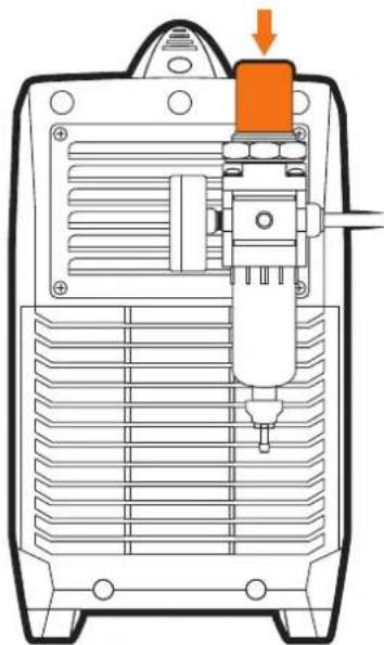 UNIMIG RAZOR CUT 40 Air - SETUP FOR EXTERNAL AIR PLASMA CUTTING - 8