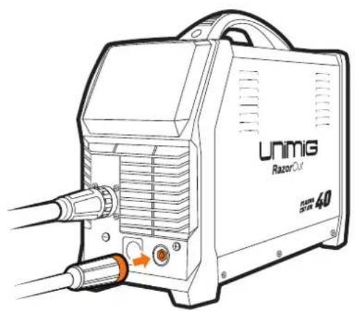 UNIMIG RAZOR CUT 40 Air - SETUP FOR EXTERNAL AIR PLASMA CUTTING - 2