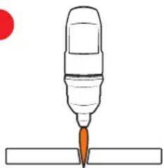 UNIMIG RAZOR CUT 40 Air - Torch tip height &amp; position - 6