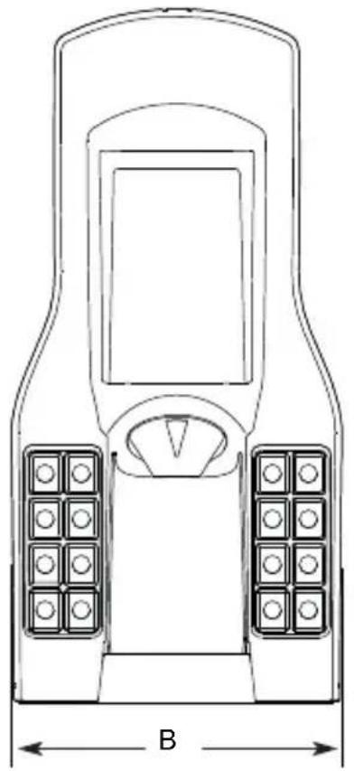 Servend S-200 - ICE/BEVERAGE & COUNTER ELECTRIC DISPENSER DIMENSIONS - 6