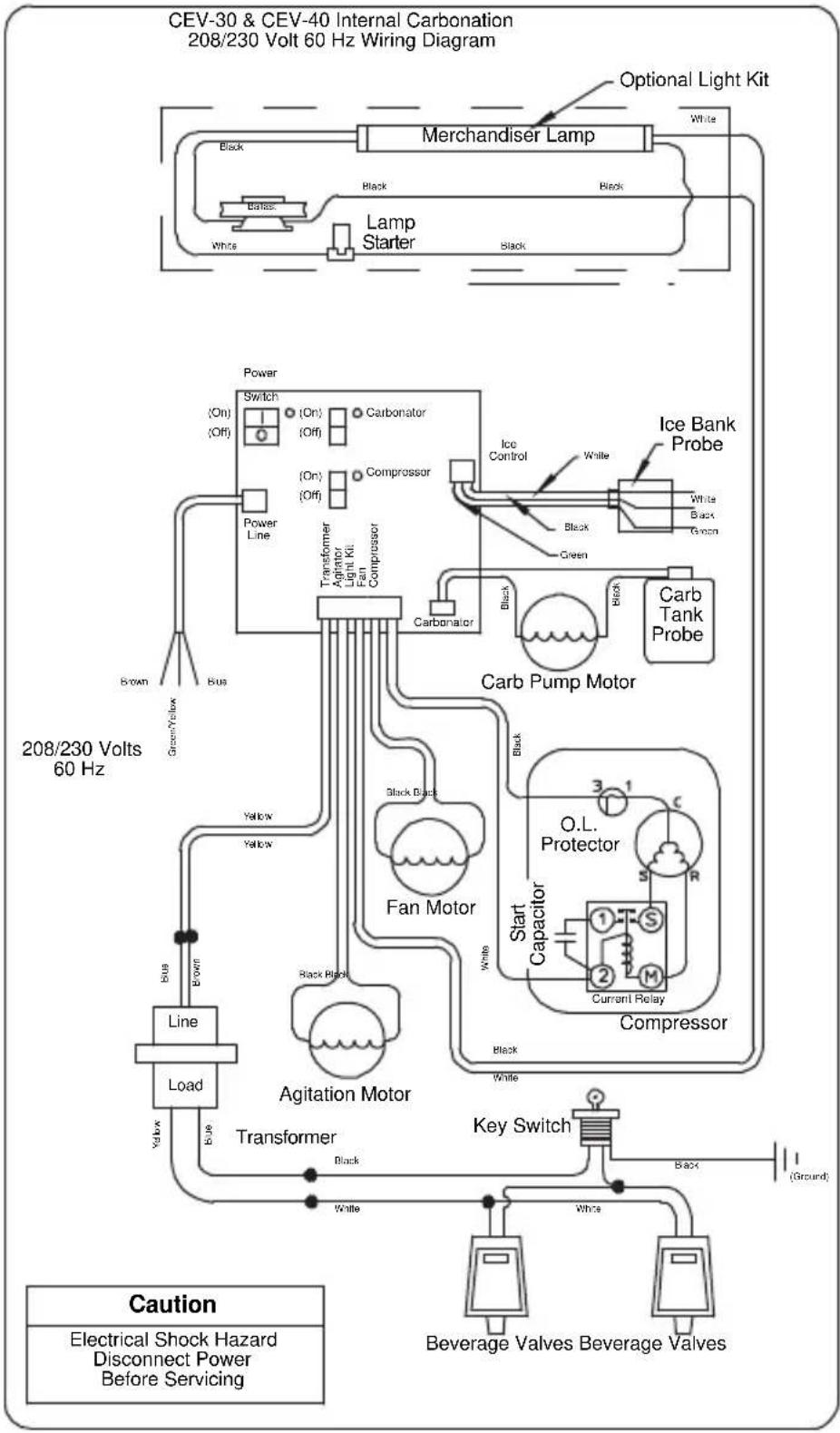 Servend S-200 - CEV-30i & 40i 115V 60HZ - 3