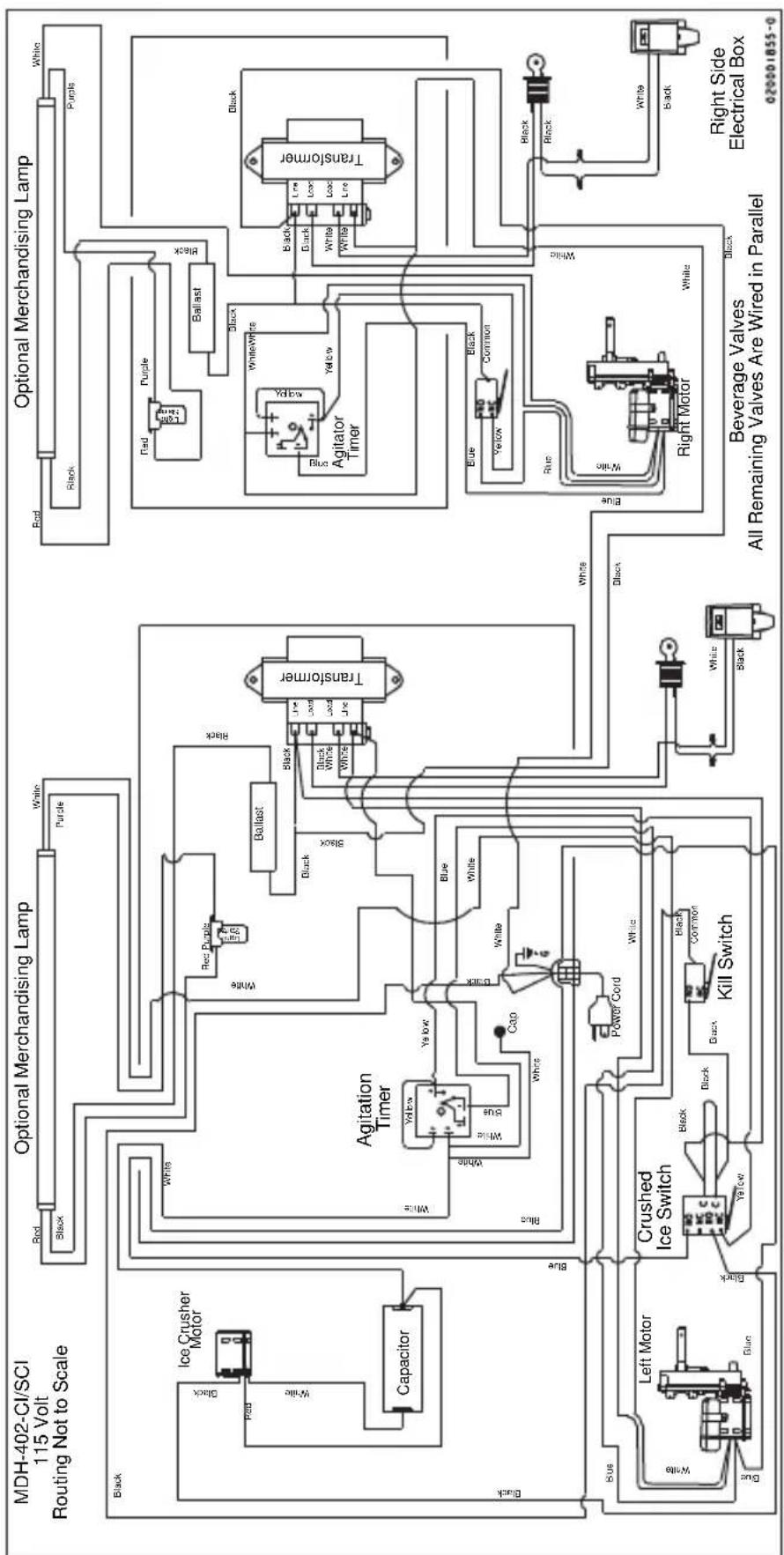 Servend S-200 - MDH 302 115V WIRING DIAGRAM - 2