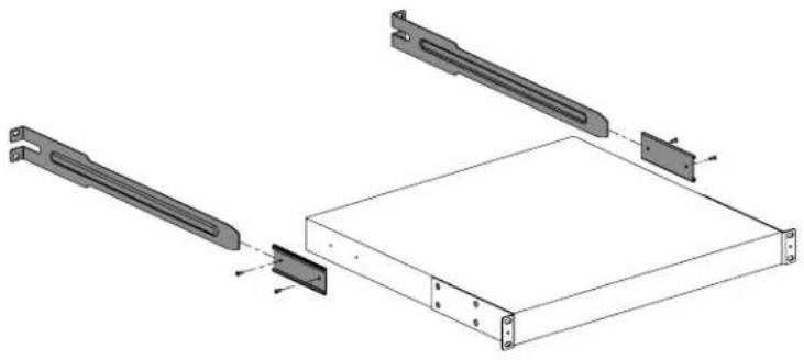 Panduit CID2RU16-20DB1 - Replace Switch Rails with the Rails provided - 2