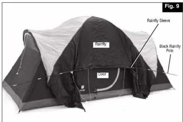 COLEMAN Elite Montana - To Attach Rainfly - 1