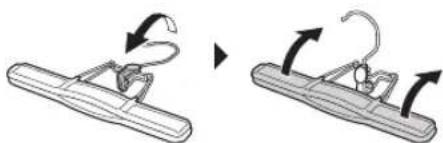 LG S5WBC - Opening and Closing the Pants Hanger - 1