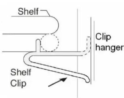 Shelf Clip Clip hanger Shelf Clip
