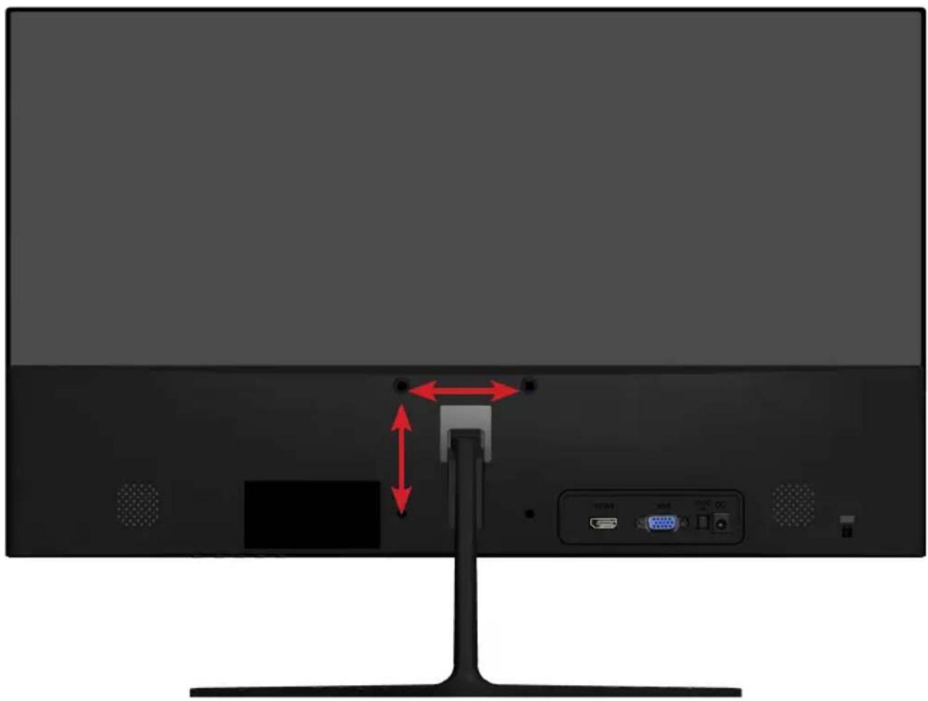 BLAUPUNKT BP24M60 - BACK OF Monitor - 1