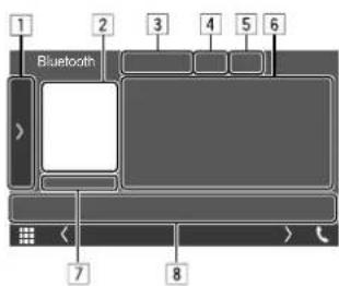 KENWOOD DMX6019BT - Start phonebook data transmission. - 2