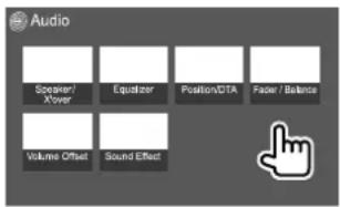 KENWOOD DMX6019BT - Select a setting to change. - 1