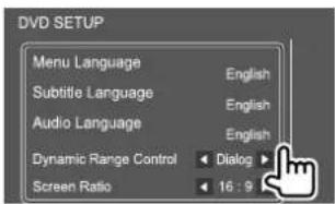 KENWOOD DMX6019BT - Make the settings. - 1