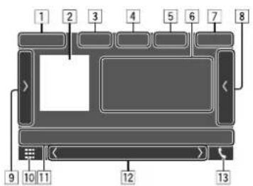 KENWOOD DMX6019BT - Source control screen - 1