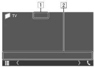 KENWOOD DMX6019BT - Select "TV" as the source. - 2
