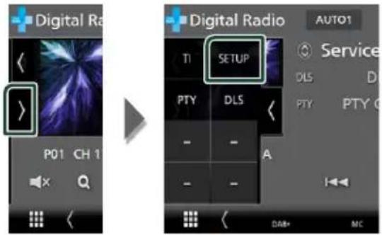KENWOOD DDX919WSM - Digital Radio Setup - 1