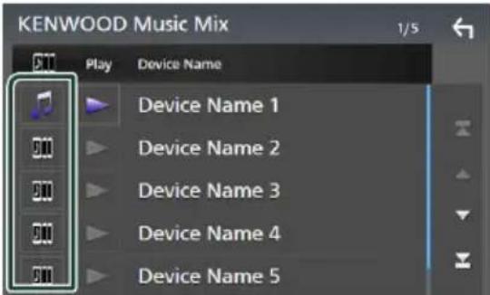 KENWOOD DDX919WSM - KENWOOD Music Mix - 1