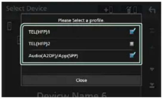 KENWOOD DDX919WSM - Set each profile as follows. - 1