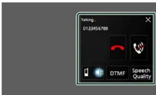 KENWOOD DDX919WSM - Operations during a call - 1