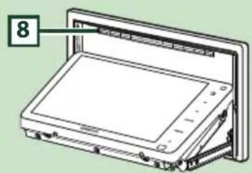 KENWOOD DDX919WSM - Functions of the Buttons on the Front Panel - 2