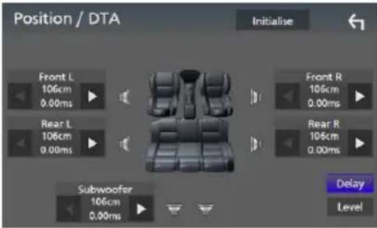 KENWOOD DDX919WSM - Position DTA control - 1