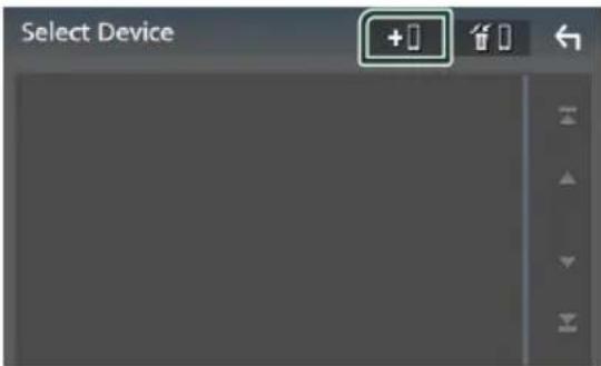 KENWOOD DDX919WSM - Touch 📄 on the Select Device screen. - 1