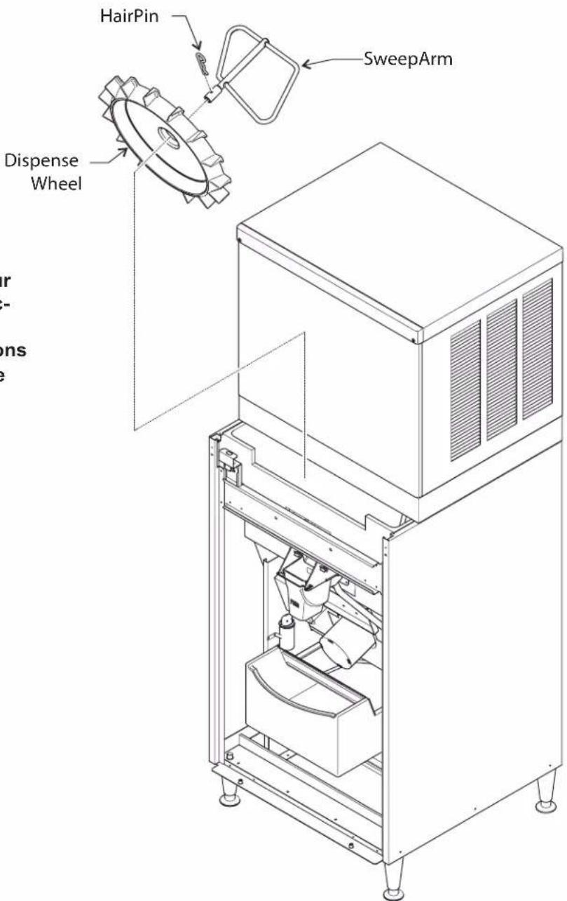 HairPin SweepArm Dispense Wheel