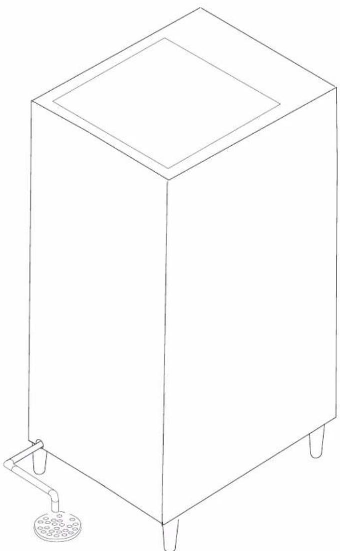 Avantco Ice KMC-H-530-A - Installation-Plumbing - 1