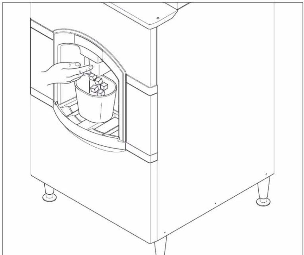 Avantco Ice KMC-H-530-A - Use - 1