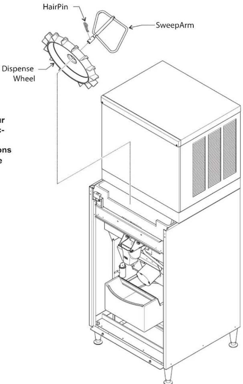 HairPin SweepArm Dispense Wheel