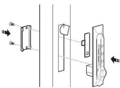 APC NetShelter SX AR3200 - Reversing the Front Door. - 7