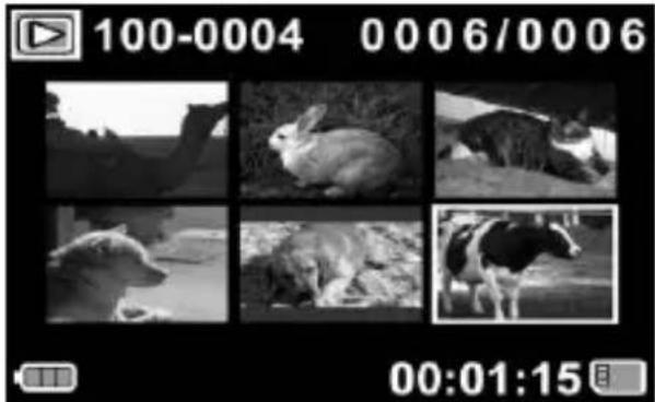 Praktica DVC-55 - Thumbnail mode - 2