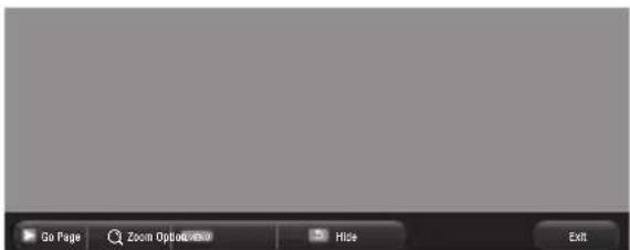 Go Page Zoom Options/View Hide Exit