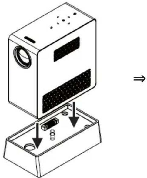 LG PG65U - Connecting the battery - 2