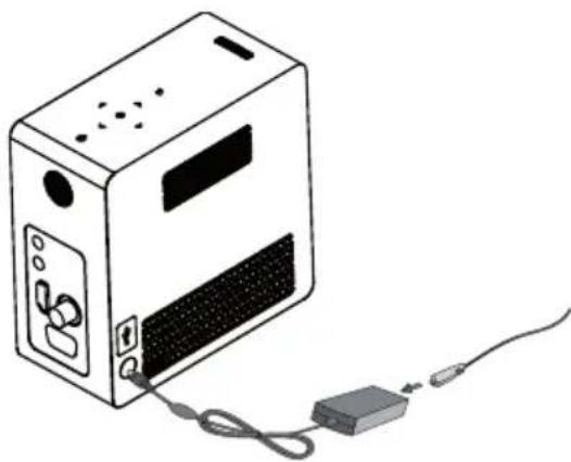 LG PG65U - Connecting an adapter - 1