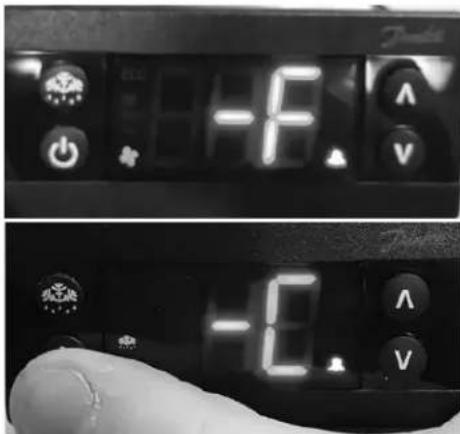 Delfield N227P - CHANGING DISPLAY FROM FAHRENHEIT TO CELSIUS ON ERC112 CONTROL - 6
