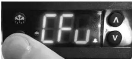 Delfield N227P - CHANGING DISPLAY FROM FAHRENHEIT TO CELSIUS ON ERC112 CONTROL - 5