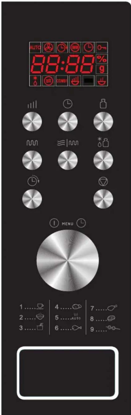 AUTO 80:00 %g CONST MENU 1 ..... 2 ..... 3 ..... 4 ..... 5 ..... 6 ..... 7 ..... 8 ..... 9 ....