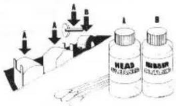 HEAD RUBBER COLUER