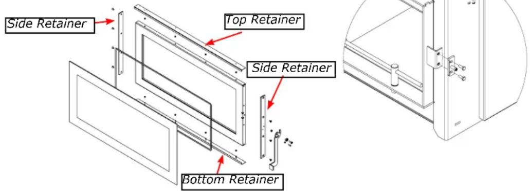 Side Retainer Top Retainer Side Retainer Bottom Retainer
