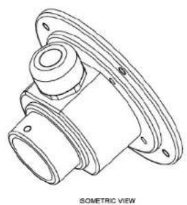 Verint V3320BX-DN - PB-S50FDW - Pendant Head kit - 4