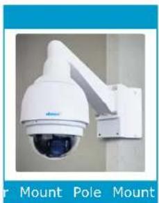 Verint V3320BX-DN - V5620PTZ-18DW-C/V5620PTZ-30DW-C Outdoor PTZ - 3
