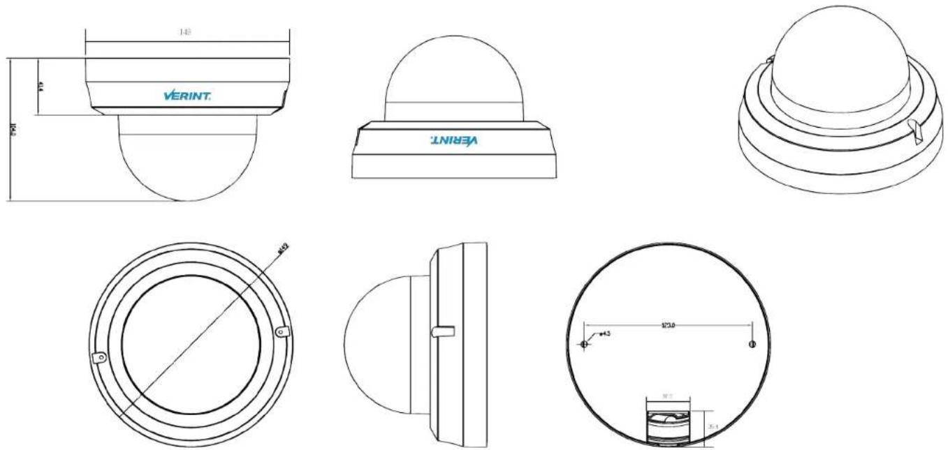 Verint V3320BX-DN - S5120FDW-DN and S5250FDW-DN - 12