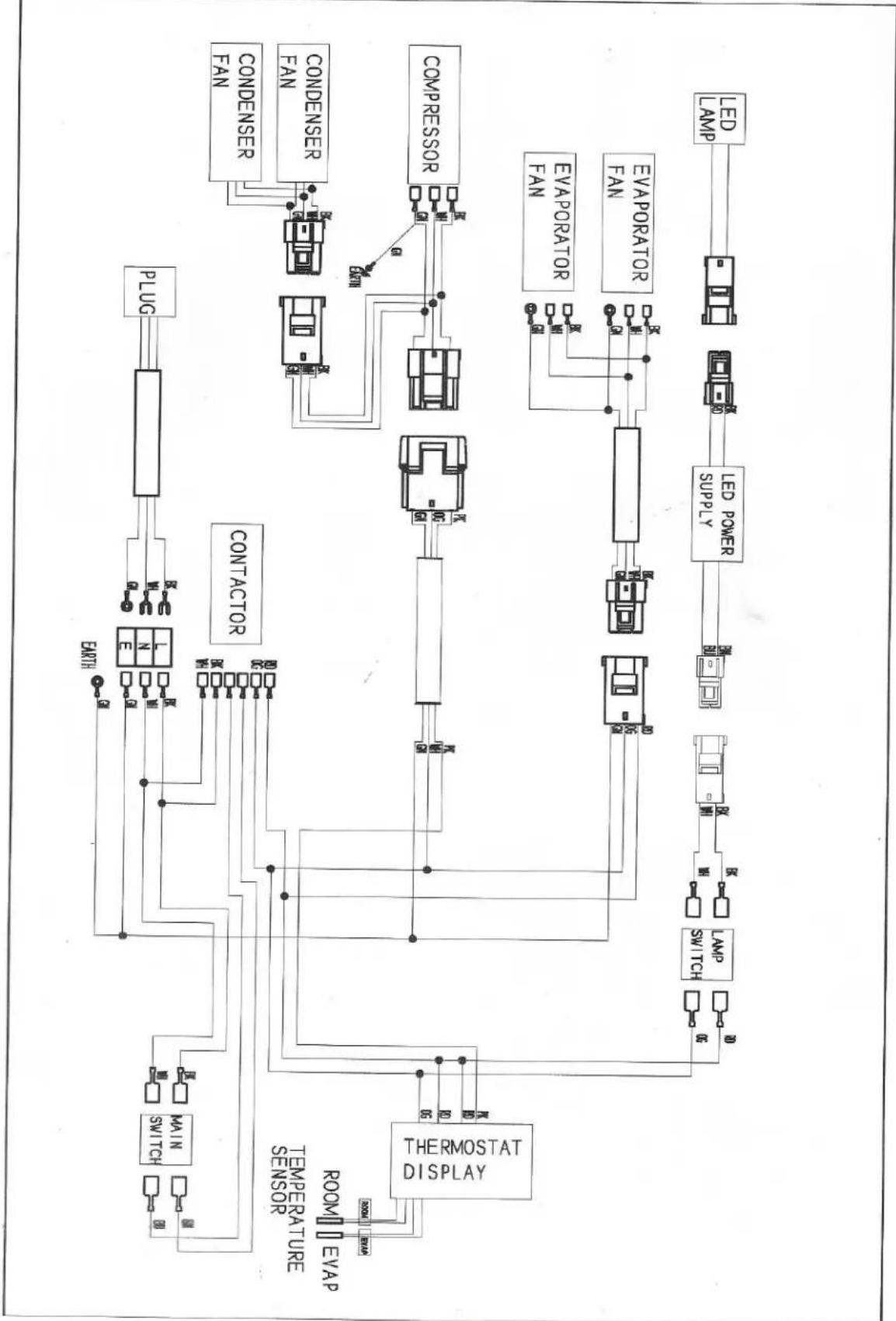 Arctic Air ABB60 - WIRING DIAGRAM - 1