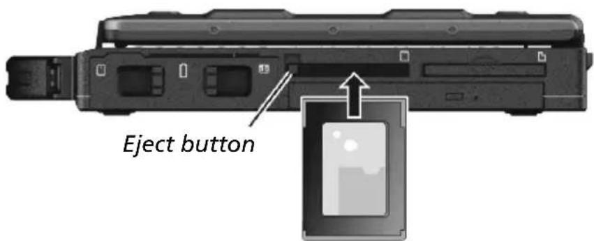 Eject button