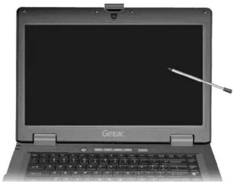 Getac S400 S3 - Using the Touchscreen (Optional) - 1