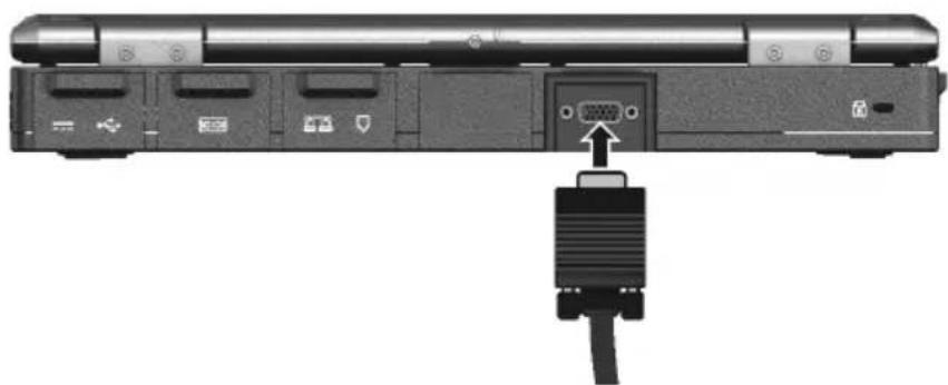 Getac S400 S3 - Connecting an External Monitor - 1