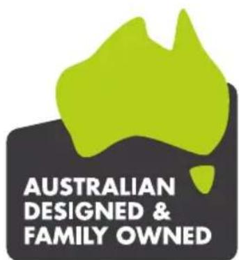 AUSTRALIAN DESIGNED & FAMILY OWNED
