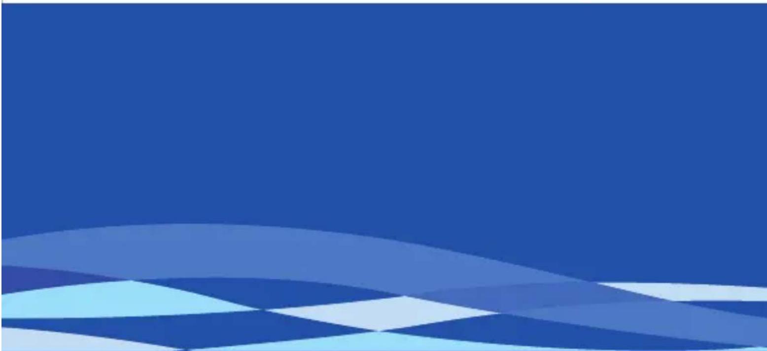Abstract geometric design with blue and white triangular shapes on a dark background (no text or symbols)